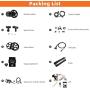 BAFANG 48V 750W Mid Drive Kit, 8Fun BBS02 Electric Bike Mid Mount Motor with Display & Chainring, DIY eBike Conversion Kit for Mountain Bicycle Road Bicycles Commuter Bikes (NO Battery)