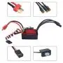 KingVal Replacement 2430 5800KV Waterproof Brushless Motor Shaft 2.0mm with 25A Brushless ESC Compatible with 1/16 1/18 RC Car