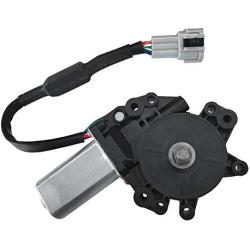 Window Lift Motor Front Left Driver Side 80731-ZT01A 80731-9FJ0A Replacement for 2004-2014 Nissan Titan, 2004 Nissan Pathfinder Armada, 2005-2014 Nissan Armada, 2004-2011 Infiniti QX56