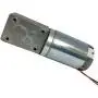 BEMONOC Reversible 12 Volt Metal Gear Motor High Speed 160rpm DC Worm Geared Reducer Motor With Self-Locking
