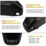 Jieoto Electric Bicycle Battery 36V 8AH 10AH 12.5AH 15AH 18AH 21AH E-Bike Lithium Ion Battery with 2A Charger and BMS Protection Board for 200W~1000W Electric Lithium Bike Battery Motors