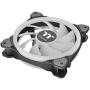 Thermaltake Riing Trio 140mm 16.8 Million RGB Color (Alexa, Razer Chroma) Software Enabled 3 Light Rings 30 Addressable LED 9 Blades Hydraulic Bearing Case/Radiator Fan, 3 Pack, CL-F077-PL14SW-A