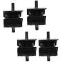 4Pcs Anti Vibration Mount Leg 186F 5KW Diesel Generator Accessories Replacement High Quality Anti Vibration Parts