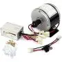 L-faster 24V 250W Electric High Speed DC Motor with Controller Electric Mini Scooter Brushed Motor and Regulator Belt Drive Motor Kit