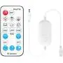 RF Remote Dimmer for Single Color LED Strip Lights,PAUTIX 18-Key Wireless Remote and in-line Controller DC 5-24V for 3528/2835/5050/COB LED Tape Lights,Timer Function