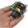 Hahiyo 50-220V Low Voltage DC Motor Speed Controller Smooth Linear Adjustment Knob Compact Units Reduce Heat Module Dimmer Switch Regulator 2 Pieces for Mini Fan Electric Pumps LED Light