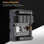 Davitu Motor Controller - FX1N-10MR DC 10-28V Power Programmable Logic Controller Automation PLC Industrial Control Board Relay Delay Module With Shell