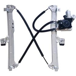 SONTIAN 741-579 Window Regulator Rear Passenger Side for 07-01 2002 Chevy silverado / 2002-2006 Escalade/Chevy Suburban/Avalanche/Yukon/Sierra with Motor 15135971