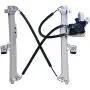 SONTIAN 741-579 Window Regulator Rear Passenger Side for 07-01 2002 Chevy silverado / 2002-2006 Escalade/Chevy Suburban/Avalanche/Yukon/Sierra with Motor 15135971