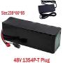 Grideto 48V Electric Bicycle Battery,Ebike Battery Pack,18650 Battery Pack, 13S4P 48V Bicycle Lithium Battery, with BMS and Charger,250~1000W Motor