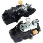 Dasbecan 1 Pair Front Door Lock Actuators Motor Compatible with 2007 2008 2009 GMC Yukon chevy Tahoe 931-303 931-304 Front Driver and Pasenger Door Latch Lock Kit