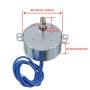 BOJACK 2PCS Synchronous Motor AC100~127V Volt 50/60HZ 4W 2.5-3RPM/MIN CW/CCW Turntable Motor for Electric, Crafts Tumbler, Model or Cup Turner Motor