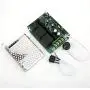 DC Motor Speed Controller, 10V-50V 40A PWM Controller with High Power, Rotation Direction Adjustable, Good Heat Dissipation, Potentiometer with Switch, Fit for 12V-48V 250W-500W DC Brush Motor
