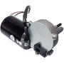 BEMONOC High Torque PMDC Right Angle Gear Motor 24V Reversible 50 RPM (Right Gear-Box) Barbecue Grill Motor with Double Flat Shaft