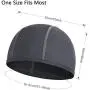 Skull Cap Helmet Liner Beanie, Cooling Mesh Cycling Running Hat for Men Women, Fits Under Helmets