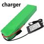 HJGHY 24V 12Ah Battery E-Bike Lithium Battery Pack, Li-Ion Battery with Charger, for 200W ~ 500W Motor, Electric Bike Motorcycle Scooter