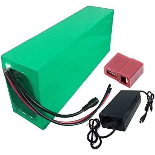 Jieoto 24V 42Ah Lithium Battery Pack Rechargeable E-Bike Li-ion Battery with Charger, for 200W ~ 500W Motor, for Electric Bike Motorcycle Scooter