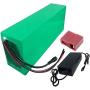 Jieoto 24V 42Ah Lithium Battery Pack Rechargeable E-Bike Li-ion Battery with Charger, for 200W ~ 500W Motor, for Electric Bike Motorcycle Scooter