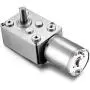 uxcell DC 12V 65RPM Worm Gear Motor 6mm Shaft High Torque Turbine Reducer