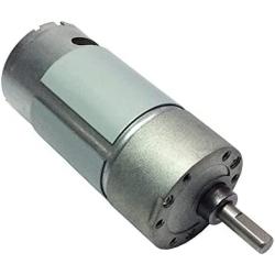 BEMONOC Small 12V DC 100 Rpm Spur High Torque Gear Box Electric Motor for DIY Robot Part