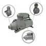 WZruibo Starter Replacement for 1994-2015 Kohler HP 15-27 John Deere Toro Cub Cadet Scotts Thomas Grasshopper 2509808, 2509809, 2509811, SDR0291, 41012182, 41012182R, 41012414