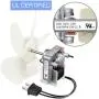 Universal Bathroom Vent Fan Motor Replacement Electric Motors Kit Compatible with Nutone Broan 50CFM 120V(3000 RPM 120V)