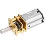 Fielect Mini Gear Motor DC 3V 15RPM Speed Reduction Motor GA12-N20 3mm Shaft Gearwheel Gear Motor for RC Car, Robot Model, DIY Engine Toys