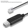 Silabs CP2102 Motor Servo CDHD 006 008 C7 RS232 Cable USB RS232 4P4C Serial Cable for Servotronix
