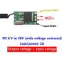Anntem Wireless Remote Control Switch 433mhz rf Transmitter and Receiver kit dc6v 7v 9v 12v to 24V Universal Battery Power Strip Mini Small Switch mos Circuit Micro Controller Module led Strip Lights