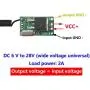 Anntem Wireless Remote Control Switch 433mhz rf Transmitter and Receiver kit dc6v 7v 9v 12v to 24V Universal Battery Power Strip Mini Small Switch mos Circuit Micro Controller Module led Strip Lights