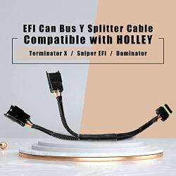 Can Bus EFI Y Splitter Cable MA558-465 Compatible with Holley Terminator X or Sniper EFI System Replace Termx-Y-6, Termx-Y6