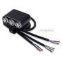 YnGia Universal Motorcycle Handlebar Headlight Switch Handlebar Brake Fog Lights Control Button Switch