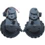 Right & Left Wheel for Ecovacs Deebot OZMO 950 T8 T9 T5 Series Robot Vacuum Cleaner, Wheel Engine Motor Replacement