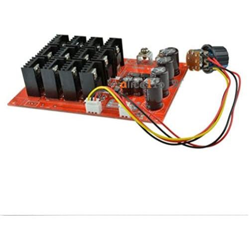 DC 10-50V 60A Motor Speed Control PWM HHO RC Controller 12V 24V 48V 3000W