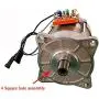 CHIXIA 60V 72V 4000W Electric 4-Wheeler Motor,Electric Vehicle Motor 3-Phase Motor High-Speed AC Brushless Motor-4000w 72v(fhpmx-002)