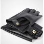 YISEVEN Womens Motorcycle Driving Fingerless Leather Gloves Unlined
