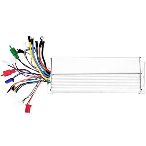 Electric Bicycle Brushless Motor Controller, 36V/48V 1500W Sine Wave Ebike Controller for Electric Bike Scooter