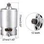 uxcell DC 12V 22000RPM Electric Gear Motor 12 Teeth for Various Cordless Screwdriver