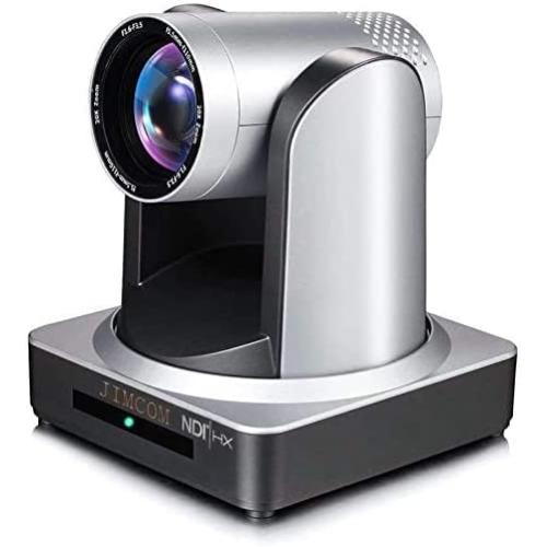 Jimcom NDI PTZ Camera 20X, Church and Live Streaming, PTZ Camera, NDI HX, PoE, Supports vMix OBS ETC