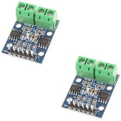 KOOBOOK 2Pcs L9110S 2 Channels DC Stepper Motor Dual Motor Driver Module Controller Board for Arduino