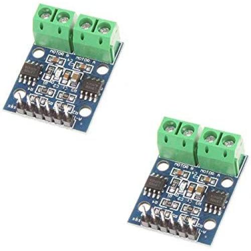 KOOBOOK 2Pcs L9110S 2 Channels DC Stepper Motor Dual Motor Driver Module Controller Board for Arduino