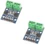 KOOBOOK 2Pcs L9110S 2 Channels DC Stepper Motor Dual Motor Driver Module Controller Board for Arduino