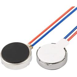 Norgail 10PCS 10mmx3mm Mini Vibration Motors DC 3V 12000rpm Flat Coin Button-Type Micro DC Vibrating Motor for Mobile Cell Phone Pager Tablet Household Appliances