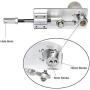 BEMONOC DIY Reciprocating Cycle Linear Actuator with DC Gear Motor 12V Stroke 5/10mm Adjustable 500rpm Speed Optional for DIY Design