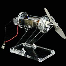 12V High-Speed Motor - Brushed Motor with Fan Blades, Strong Magnetic Force, Fast Speed, for Circuits Experiments Educational Science Creative Gift