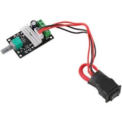 SEWACC DC Motor Controller (PWM) 1203BB 6V 12V 24V 3A 80W Adjustable Reversible Motor Driver Switch