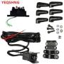 YEQSHNG 12V 250A Winch Solenoid Relay Winch Rocker Thumb Switch for ATV UTV 4x4 Vehicles 1500lb-5000lbs Winch with 6 Protecting Caps Replaces 63070, 62135, 74900, 2875714, 70715
