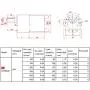 Xd‑37gb520 Dc 24v Speed Reduction , Controllers Motor Speed Controllers Motor Electric Gearbox Large Torsion Adjustable Speed for Industry Cnc Machine Tool [300rpm/min]