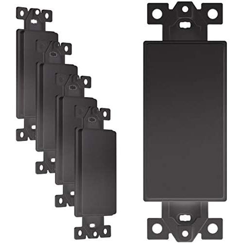Adaptateur Blanc ENERLITES pour Interrupteurs Decoratifs, Polycarbonate Thermoplastique Incassable, Homologué UL, 6001-DB-5PCS, Bronze Foncé, 5 Pièces Adaptateur Blanc ENERLITES pour Interrupteurs Decoratifs, Polycarbonate Thermoplastique Incassable, Homologué UL, 6001-DB-5PCS, Bronze Foncé, 5 Pièces