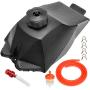 FVRITO Gas Fuel Petrol Tank for 2 Stroke 47cc 49cc Chinese Kids Mini Atv Quad 4 Wheeler Bike Pocket Bike plastic